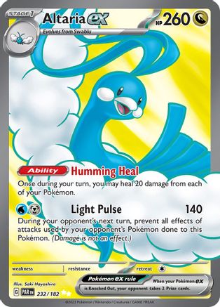 Altaria ex - 232/182 (232) Ultra Rare Holofoil