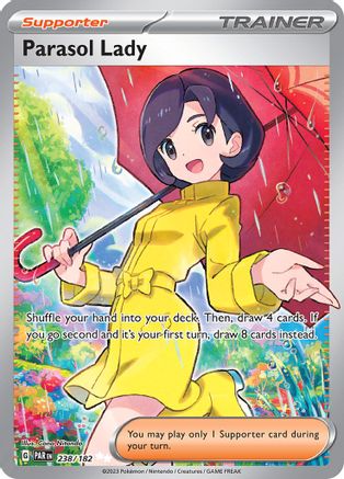 Parasol Lady - 238/182 (238) Ultra Rare Holofoil