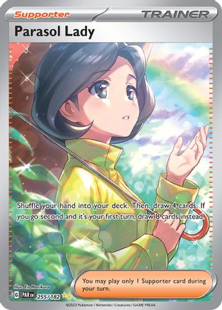 Parasol Lady - 255/182 (255) Special Illustration Rare Holofoil