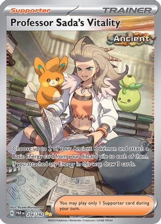 Professor Sada's Vitality - 256/182 (256) Special Illustration Rare Holofoil