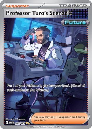 Professor Turo's Scenario - 257/182 (257) Special Illustration Rare Holofoil