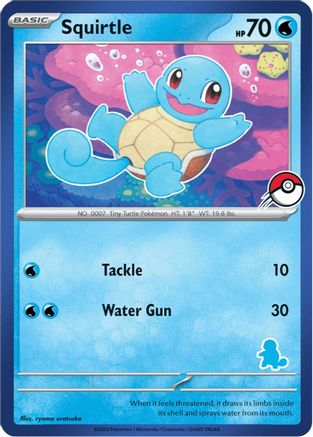 Squirtle (Blue Border) Unconfirmed