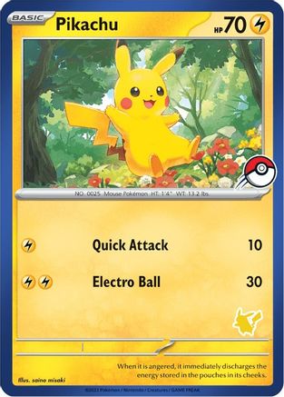 Pikachu (Blue Border) Unconfirmed