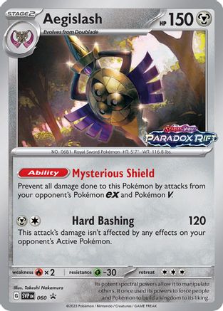 Aegislash - 060 (Prerelease) (60) Promo Holofoil