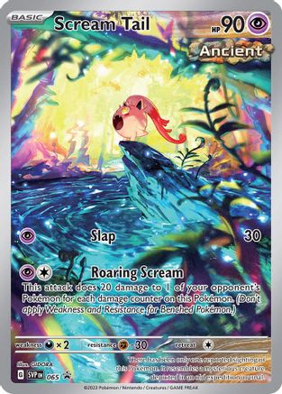 Scream Tail - 065 (65) Promo Holofoil