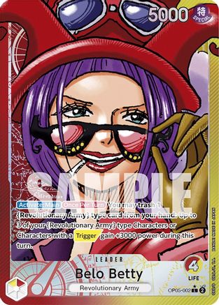 Belo Betty (002) (Alternate Art) (OP05-002) - Awakening of the New Era Foil (Cabinet-NM)