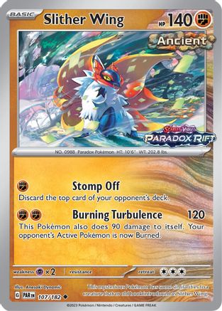 Slither Wing - 107/182 (Store Exclusive Promo) (107) Promo Reverse Holofoil