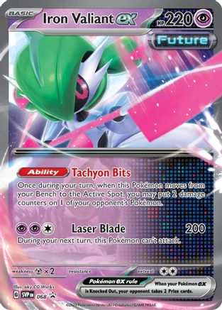 Iron Valiant ex - 068 (68) Promo Holofoil