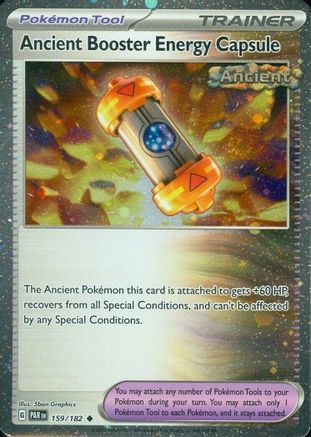 Ancient Booster Energy Capsule (159) Uncommon Holofoil