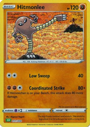 Hitmonlee (11) Classic Collection Holofoil