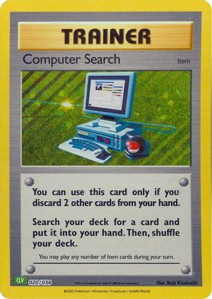Computer Search (CLV) (20) Classic Collection Holofoil