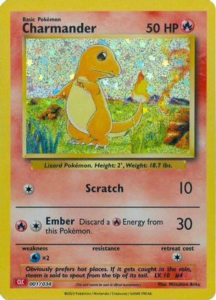 Charmander (1) Classic Collection Holofoil