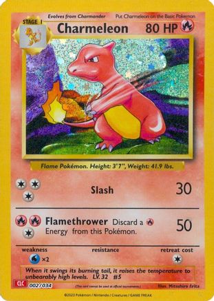 Charmeleon (2) Classic Collection Holofoil