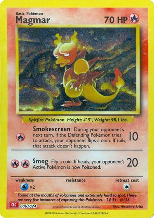 Magmar (6) Classic Collection Holofoil