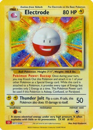 Electrode (11) Classic Collection Holofoil