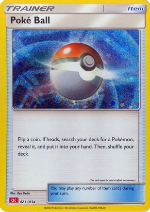 Poke Ball (CLC) (21) Classic Collection Holofoil