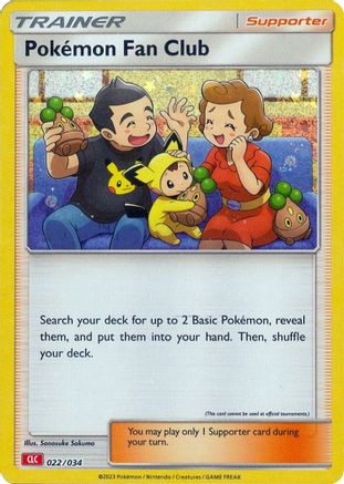 Pokemon Fan Club (CLC) (22) Classic Collection Holofoil