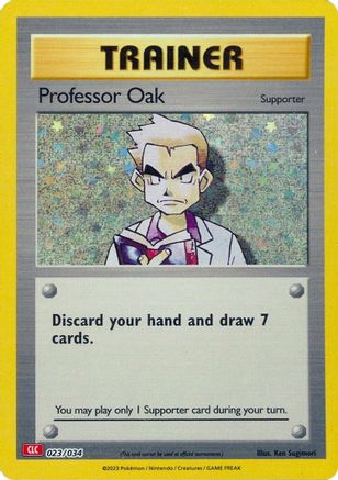 Professor Oak (CLC) (23) Classic Collection Holofoil