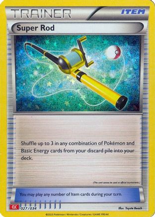 Super Rod (CLC) (27) Classic Collection Holofoil