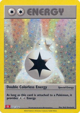 Double Colorless Energy (CLC) (32) Classic Collection Holofoil