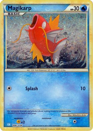Magikarp (6) Classic Collection Holofoil