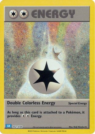Double Colorless Energy (CLB) (32) Classic Collection Holofoil