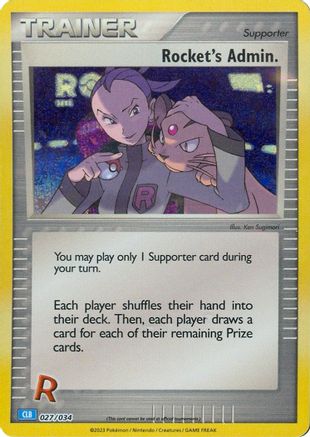 Rocket's Admin. (CLB) (27) Classic Collection Holofoil