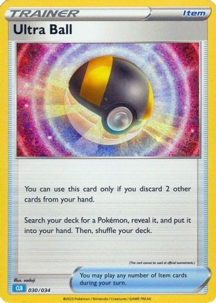Ultra Ball (CLB) (30) Classic Collection Holofoil