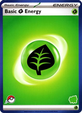 Basic Grass Energy (Blue Border) Unconfirmed