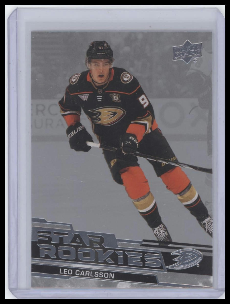 2023-24 Upper Deck NHL Star Rookies Box Set #7 Leo Carlsson