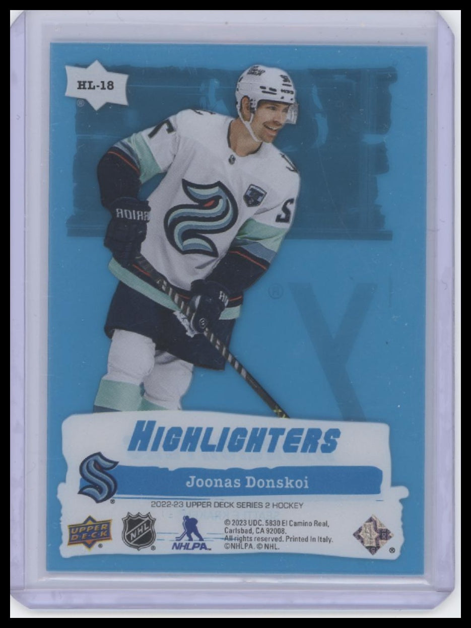 2022-23 Upper Deck #HL-18 Joonas Donskoi Highlighters
