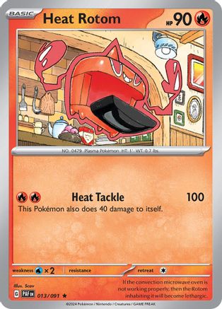 Heat Rotom (13) Rare Reverse Holofoil