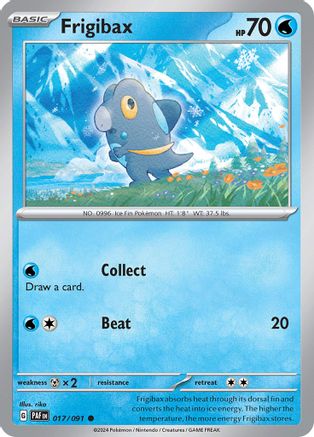 Frigibax - 017/091 (17) Common Reverse Holofoil
