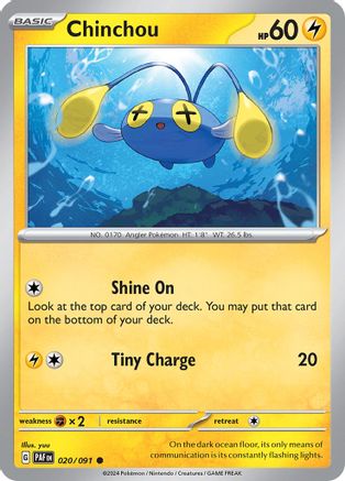 Chinchou (20) Common