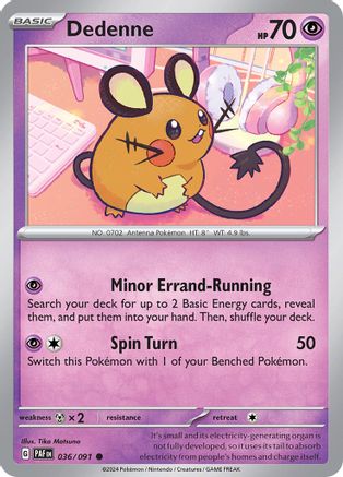 Dedenne (36) Common Reverse Holofoil