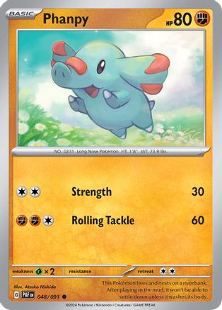 Phanpy (48) Common Reverse Holofoil
