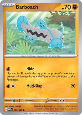 Barboach (50) Common Reverse Holofoil