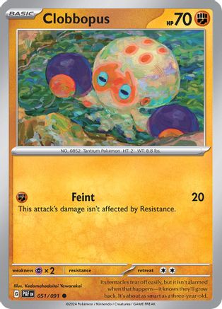Clobbopus (51) Common Reverse Holofoil