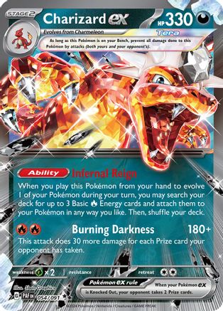 Charizard ex - 054/091 (54) Double Rare Holofoil