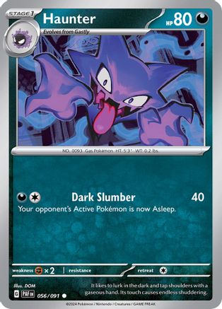 Haunter (56) Common Reverse Holofoil