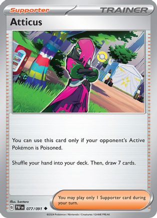 Atticus (77) Uncommon Reverse Holofoil