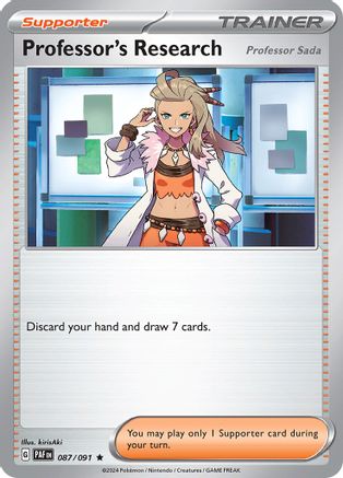 Professor's Research - 087/091 (87) Rare Holofoil