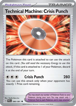Technical Machine: Crisis Punch (90) Uncommon Reverse Holofoil