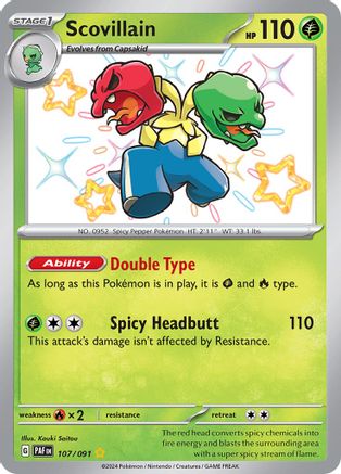 Scovillain (107) Shiny Rare Holofoil