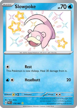 Slowpoke (116) Shiny Rare Holofoil