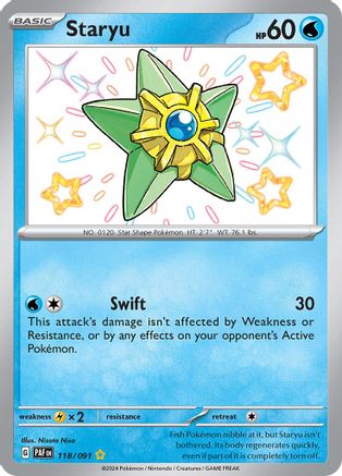 Staryu (118) Shiny Rare Holofoil