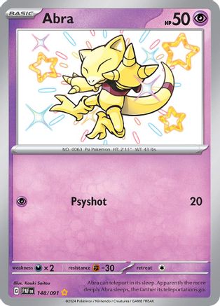 Abra (148) Shiny Rare Holofoil