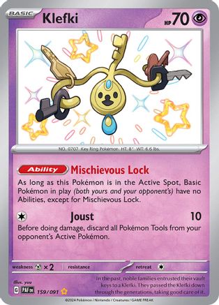 Klefki (159) Shiny Rare Holofoil