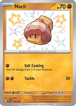 Nacli - 176/091 (176) Shiny Rare Holofoil