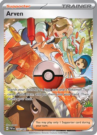Arven (235) Special Illustration Rare Holofoil